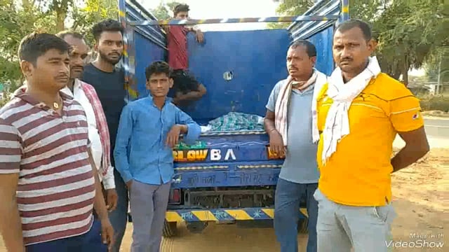 परना डाबर थाना क्षेत्र के दुआरी गांव में एक पिकअप वैन की टक्कर में एक व्यक्ति की हुई मौत