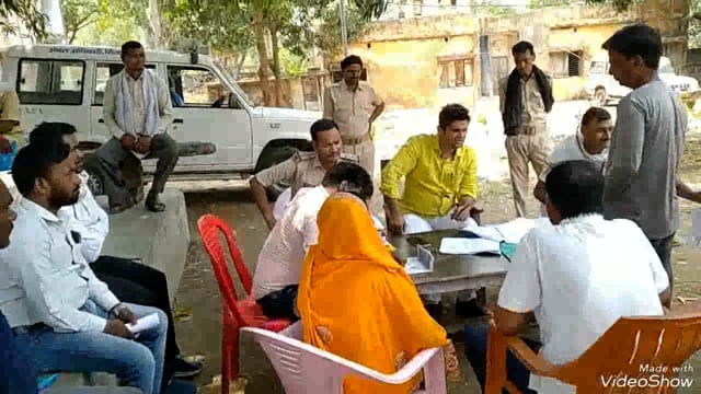 सिरदला एवं परना डाबर थाना में जनता दरबार आयोजित कर चार मामलों का किया गया निपटारा