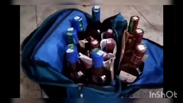 बाइक चेकिंग के दौरान 26 बोतल विदेशी शराब सहित तस्कर गिरफ्तार