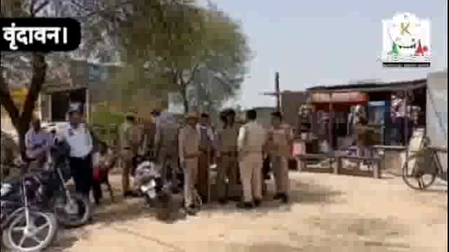 वृंदावन राया एक्सप्रेस-वे कट रोड के चौड़ीकरण होने पर प्रशासन ने पानीगांव के पास से हटवाए अवैध अतिक्रमण।