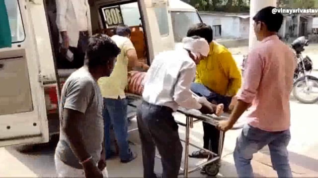 मोटरसाइकिल की आमने-सामने हुई टक्कर एक व्यक्ति गंभीर रूप से घायल