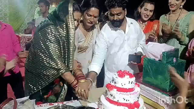 मान क्षेत्र की किन्नर मुस्कान शर्मा ने मनाया अपना जन्म दिन