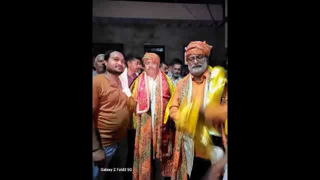 नगर पंचायत राया के नवनिर्वाचित अध्यक्ष राजकुमार अग्रवाल का सविता समाज ने किया  स्वागत