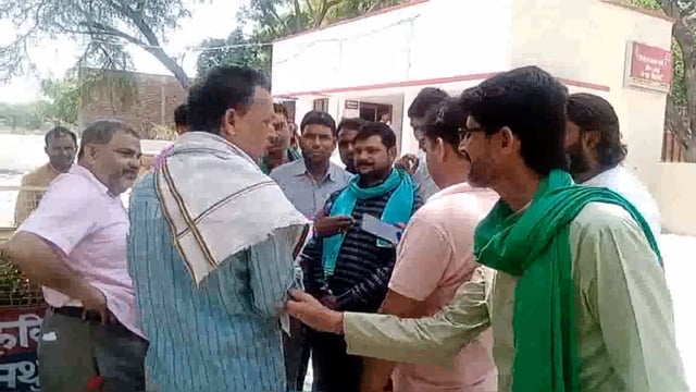 पुलिस गाड़ी चालक के सस्पेंड होने पर भाकियू लोकशक्ति धरना प्रदर्शन किया रद्द