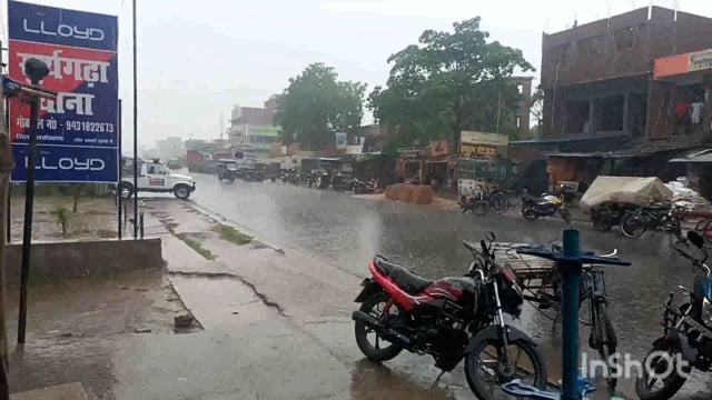 सूरजगढ़ा-झमाझम बारिश से उमस भरी गर्मी से लोगों को मिली बड़ी राहत