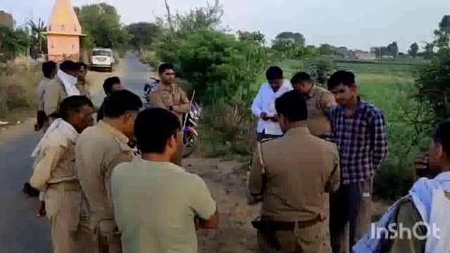 सोने की चेन और मोबाइल व नगदी लूटकर भागे बदमाश घटना की सूचना मिलते ही छानबीन में जुटी इलाका पुलिस