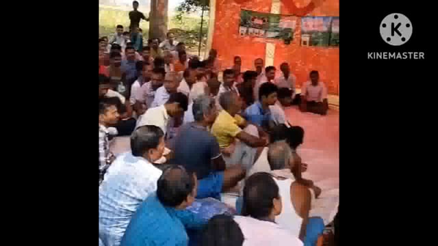 फुल्लीडुमर प्रखंड के कटहरा गांव में किसानों को जागरूक करने हेतु किसान चौपाल का किया गया आयोजन