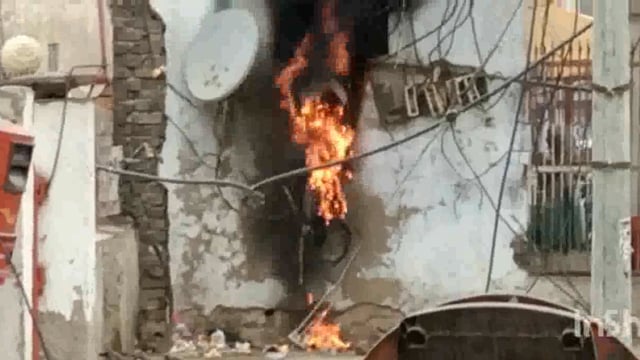 वृंदावन में हाई वोल्टेज से नगर निगम के विद्युत मीटर में लगी आग, करीब 2 लाख के विद्युत उपकरण फुंके