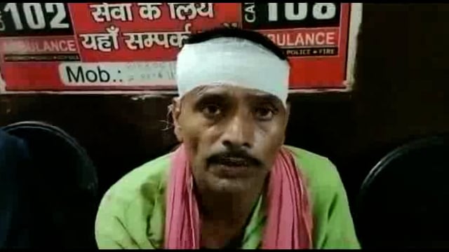 पैलानी डेरा में गाड़ी धुलाई के विवाद में राज्यमंत्री के परिजनों ने दुकानदार तथा उसके पिता को मार कर घायल किया,पीड़ितों 