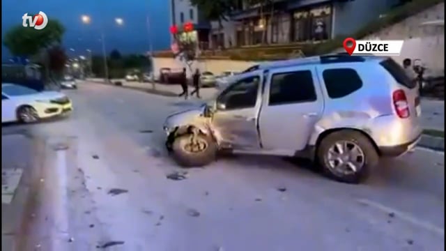 Bahçeşehir'deki Kaza Kamerada