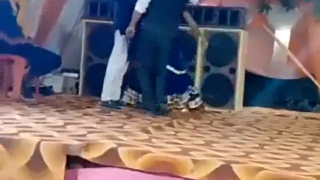 वजीरगंज थाना क्षेत्र में असलहे के साथ डांस करते युवक का वीडियो वायरल