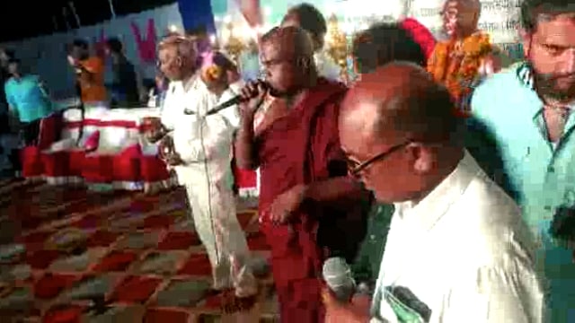 जिल्हा परिषदेच्या मैदानावर 20 जोडप्याचा बौद्ध मंगल परिणय विवाह सोहळा संपन्न