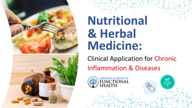 Nutritional and Herbal Medicine
