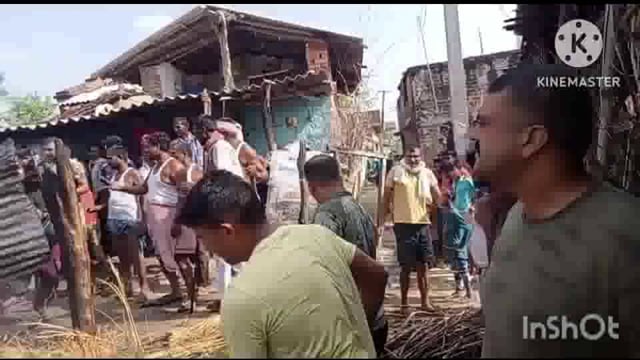 सूरजगढ़ा -कजरा थाना क्षेत्र के श्री घना गांव में एक घर में आग लगने से हजारों का सामान जलकर हुआ राख