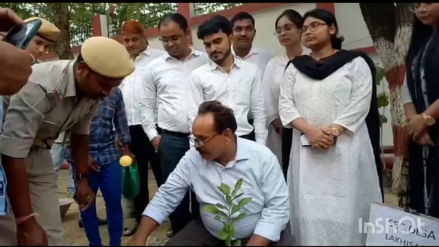 लखीसराय जिला व्यवहार न्यायालय परिसर सभागार में विश्व पर्यावरण दिवस के मौके पर सेमिनार और वृक्षारोपण का किया गया आयोजन