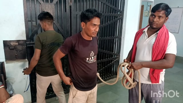 सूरजगढ़ा पुलिस के द्वारा एक शराबी को शराब के नशे में हो हंगामा करते हुए गिरफ्तार कर उसे भेजा गया लखीसराय जेल 