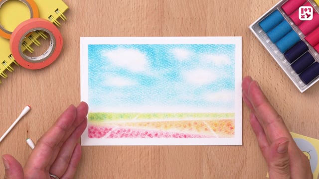 青空と雲の描き方