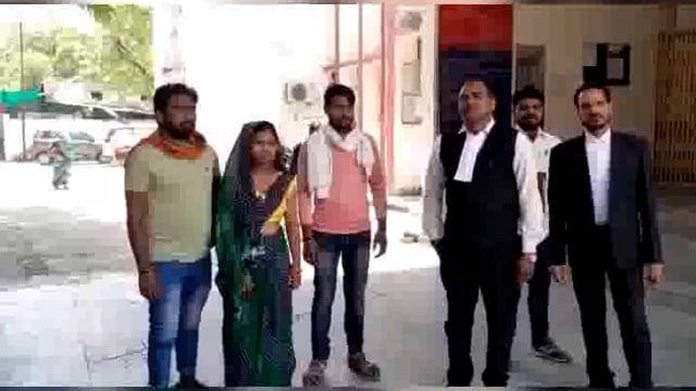 युवती का अपहरण कर हत्या कर शव जलाए जाने का मामला निकला झूठा युवती हुई एसएसपी ऑफिस में पेश