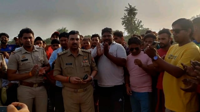 भीम गांव में क्रिकेट टूर्नामेंट में एक दर्जन टीमें पहुंची फाइनल में जसौली गांव की क्रिकेट टीम जीती