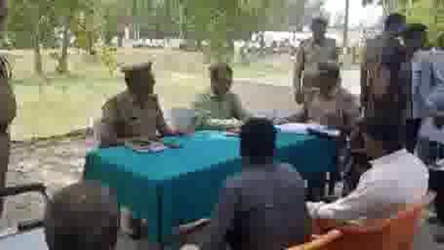 त्रिलोकपुर थाने पर थाना समाधान दिवस का हुआ आयोजन 18 पत्रावली में से 7 का हुआ सफल निस्तारण