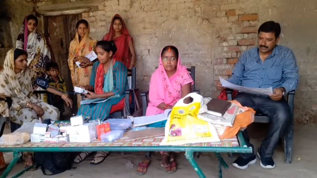 चिताही में VHND सत्र के तहत  17 बच्चों का टीकाकरण व 11 गर्भवती महिलाओं का प्रसव पूर्व हुई जांच