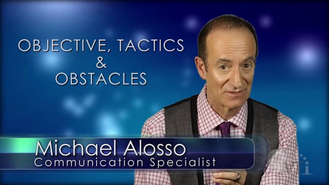 Objective, Tactics & Obstacles — Michael Alosso