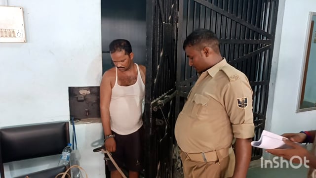 सूरजगढ़ा-मारपीट  के मामले में एक वारंटी को रामपुर गांव से गिरफ्तार कर भेजा गया जेल