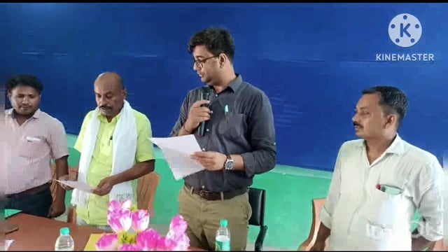 सूरजगढ़ा-पंचायत उपचुनाव में नवनिर्वाचित प्रतिनिधियों को दिलाई गई अंबेडकर सभागार भवन में शपथ