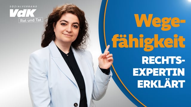 Wegefähigkeit – erklärt von der VdK-Rechtsexpertin