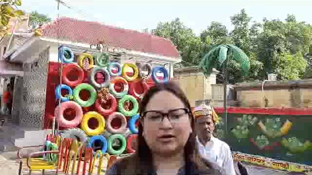 जिला अधिकारी ने देखी नगर की सफाई की व्यवस्था