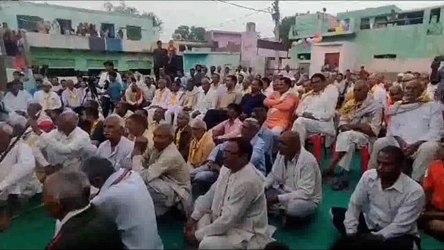 मुरसान नगर पंचायत के नवनिर्वाचित नगर अध्यक्ष का पैतृक गांव जावरा में स्वागत सम्मान हुआ