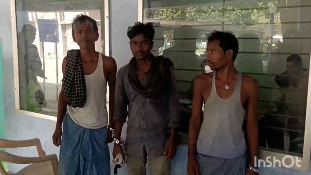 लखीसराय जिले के उत्पाद विभाग की टीम ने  छापेमारी के दौरान 15 लीटर शराब के साथ तीन कारोबारी को किया गिरफतार 