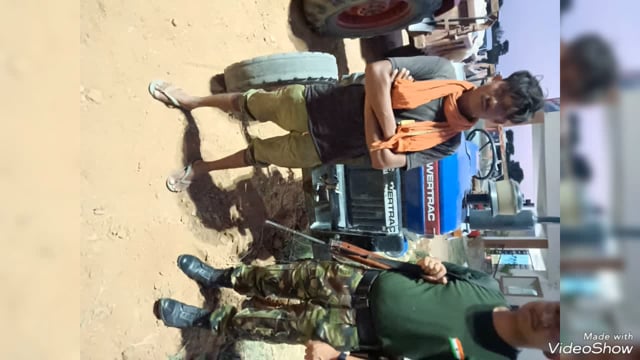 वरना डाबर पुलिस ने भोला कुरहा गांव से बालू परिवहन करते एक ट्रैक्टर को किया जप्त एक आरोपी को किया गिरफ्तार