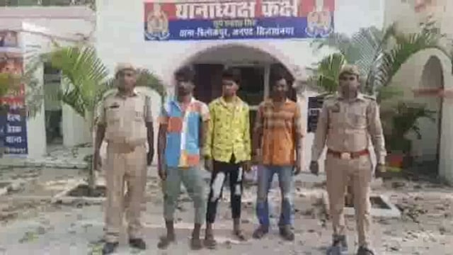 त्रिलोकपुर पुलिस द्वारा थाना क्षेत्र में शांति व्यवस्था बनाए रखने के दृष्टिगत 8 अभियुक्तों को गिरफ्तार कर भेजा गया न्याय