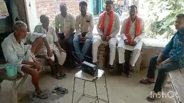  बूथ संख्या 100 पर भाजपा कार्यकर्ताओं ने सुनी प्रधानमंत्री के मन की बात