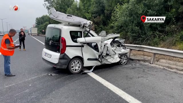 Dinlenme Tesisine Girmek İsterken Faciayı Yaşadılar 1’i Ağır 3 Yaralı