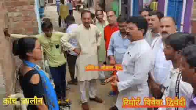 कोंच चैयरमैन ने जाना वार्ड न .10 का हाल,नगरपालिका कर्मियों को दिए निर्देश बोले लापरवाही बरतने वालो पर होगी कार्यवाही