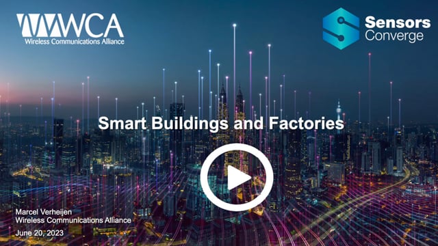 Sensors Converge Smart Cities And Factories: Presentation 2023