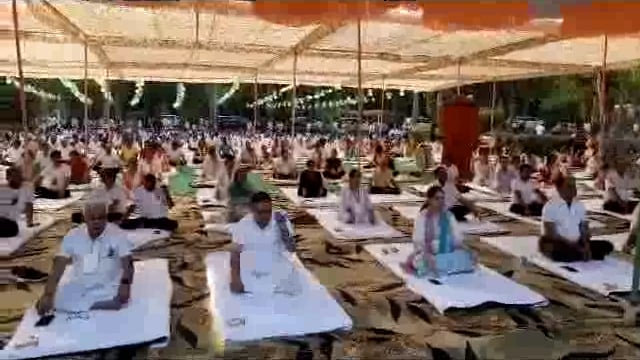 जनपद सुलतानपुर 21 जून/ अंतर्राष्ट्रीय योग दिवस के आयोजन का वीडियो!