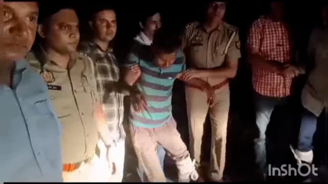मथुरा पुलिस की हुई मुठभेड़ 4 बदमाशों के गोली लगी तीन ने किया सरेंडर
