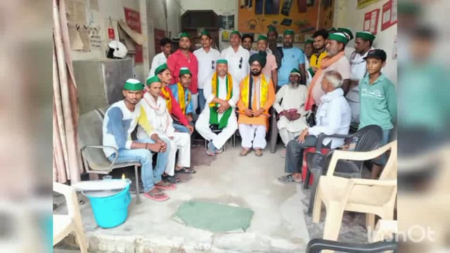 श्री निजानंद आश्रम वृंदावन में असामाजिक तत्वों द्वारा अव्यवस्था फैलाने पर संतों व भाकियू कार्यकर्ताओं में आक्रोश