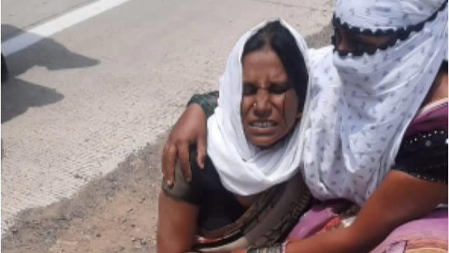 डिग्रसजवळ ओमीनीची दुचाकीला धडक,दोघे जखमी