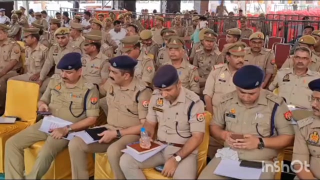 मुख्यमंत्री के आगमन को लेकर आई जी दीपक कुमार द्वारा जानकारी दी गई