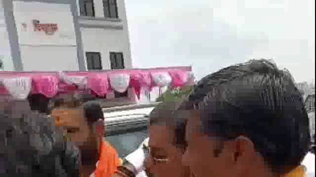 हिंगोली मतदार संघाचे आमदार संतोष बांगर यांचा शिंदे गट शिवसेनेच्या पदाधिकाऱ्यांनी केला सत्कार