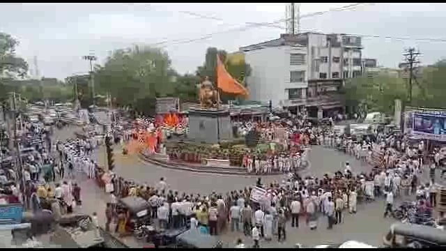 शहरात पंढरपूर प्रतिवारी पायी दिंडीचे भव्य मिरवणूक,विठ्ठल नामाच्या गजराने शहर दुमदुमले