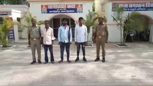 अपराधिक घटना होने से रोकने के लिए त्रिलोकपुर पुलिस ने3अभियुक्तों को सिकौथा गदाखौवा से किया गिरफ्तार भेजा न्यायालय