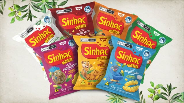 Vídeo: Sinhá lança Snacks de Milho em 7 Sabores