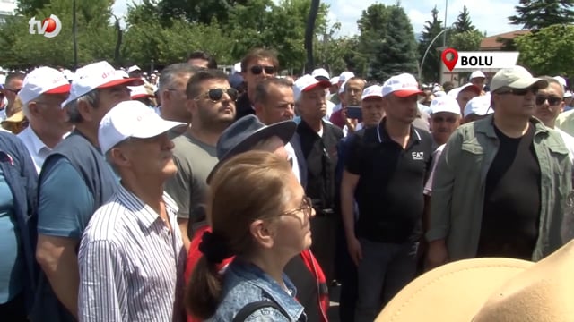 Tanju Özcan Yürüyüşe Başladı Çoban Ateşini Yaktık