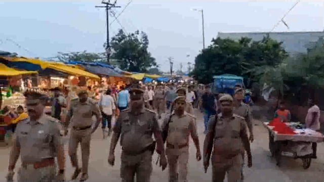 गुरु पूर्णिमा मेले की सुरक्षा व्यवस्थाका जायजा लेने पहुंचे थे एडीजी आईजी डीएम एसएसपी के साथ