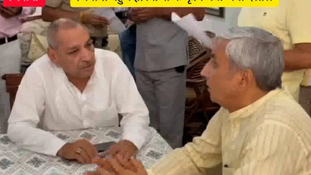 #कृषि मंत्री जेपी दलाल ने अपने भिवानी आवास पर सुनी जन समस्या 